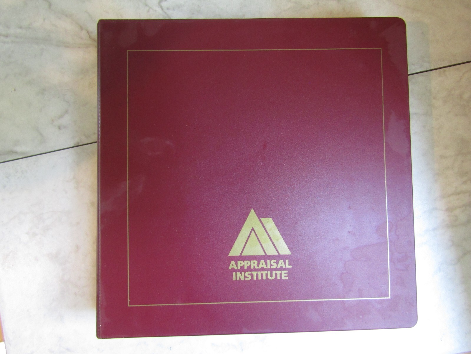 Utah Appraisal Institute Course 110 Appraisal Principles Real Estate Book/Binder