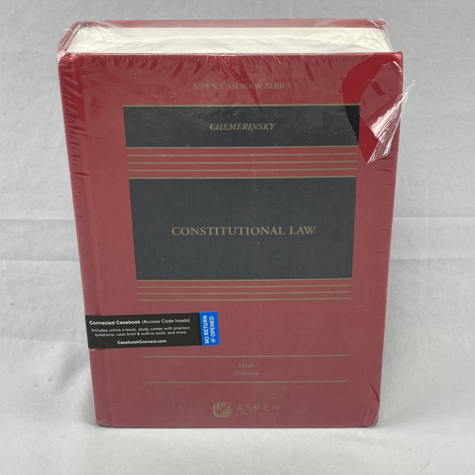 Aspen Constitutional Law Chemerinsky Sixth Edition Hardcover Series New Sealed