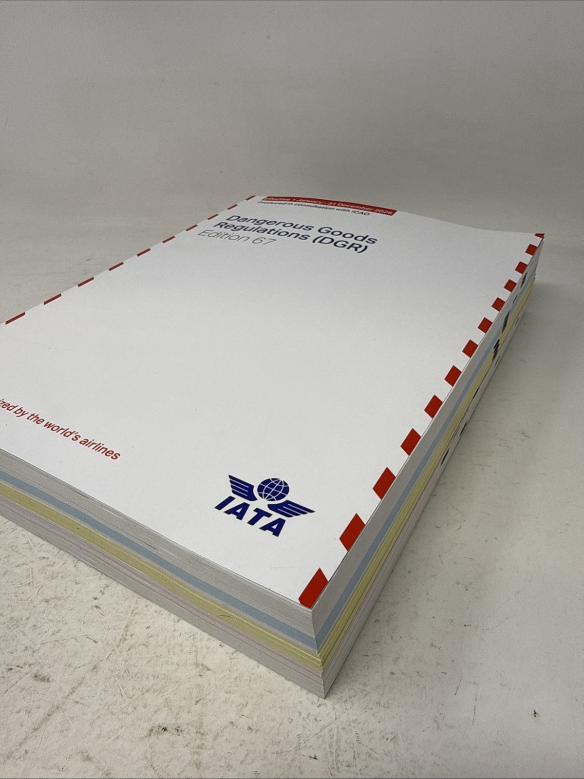2026 67th Edition IATA DANGEROUS GOODS REGULATIONS (Perfect Bound) (English) DGR