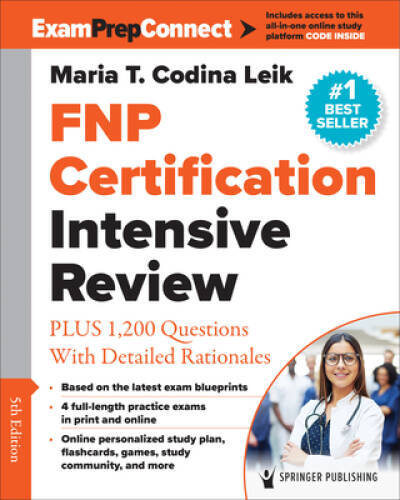 FNP Certification Intensive Review: PLUS 1,200 Questions With Detailed Ra – GOOD