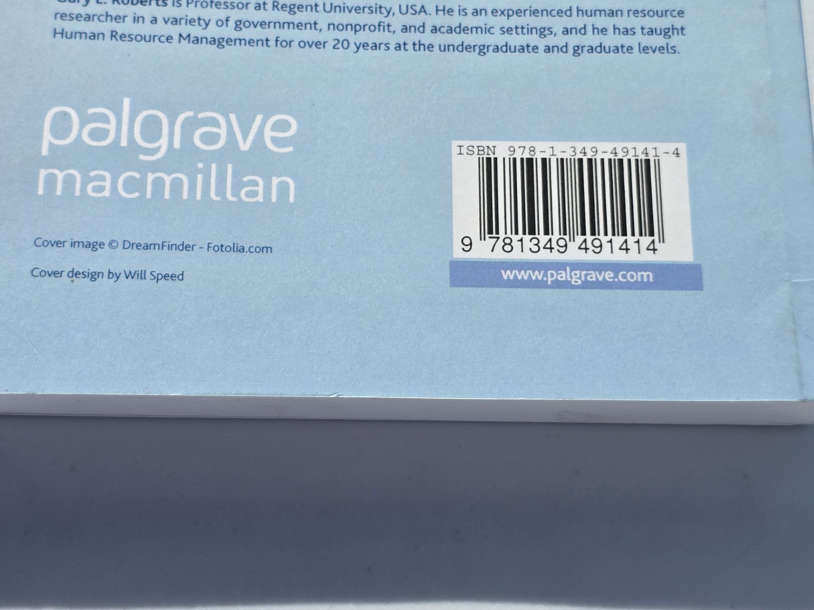 Servant Leader Human Resource Management Gary Roberts 2014 Hardcover Palgrave