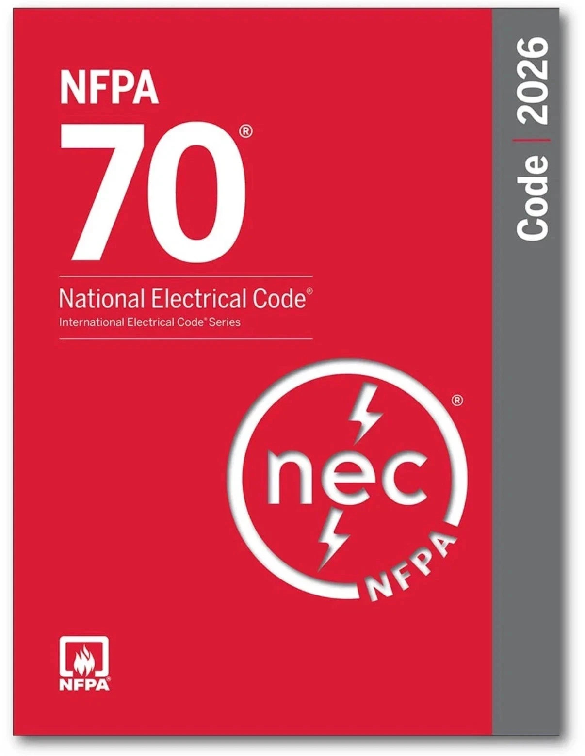 NFPA 70, National Electrical Code : NEC 2026 Edition with Index tabs