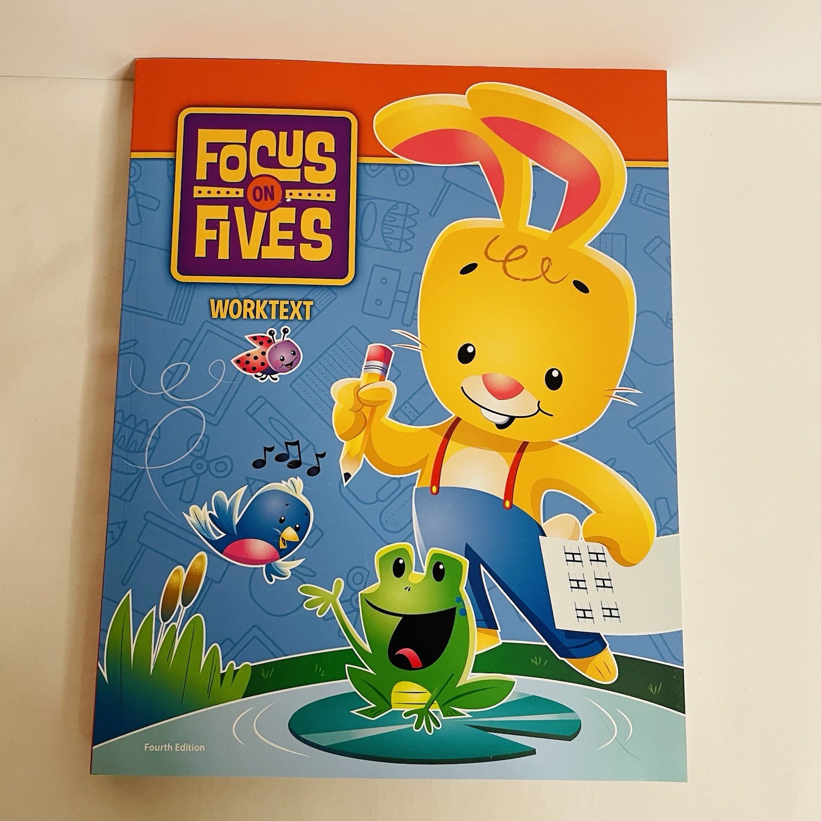 BJU Press Focus on Fives Student Worktext 4th edition K5 Homeschool Unused