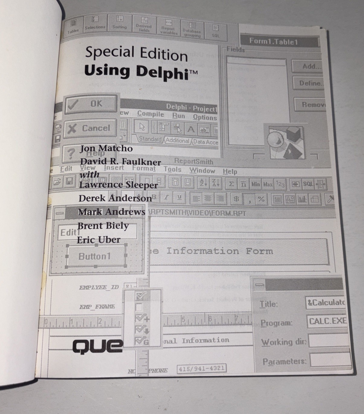 Special Edition Using Delphi By Jon Matching & David Faulkner