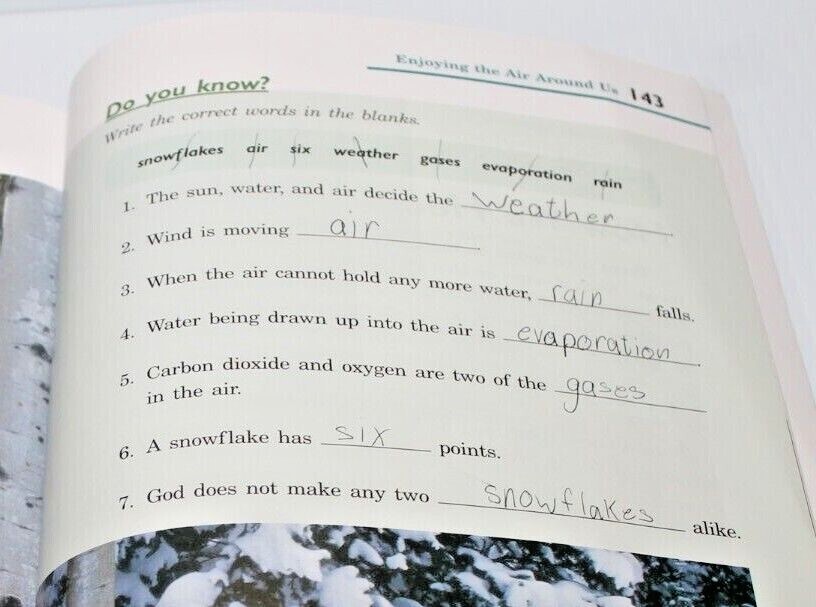 Abeka -Grade 2 -Enjoying God’s World -Science Reader -4th Edition – A Beka Book