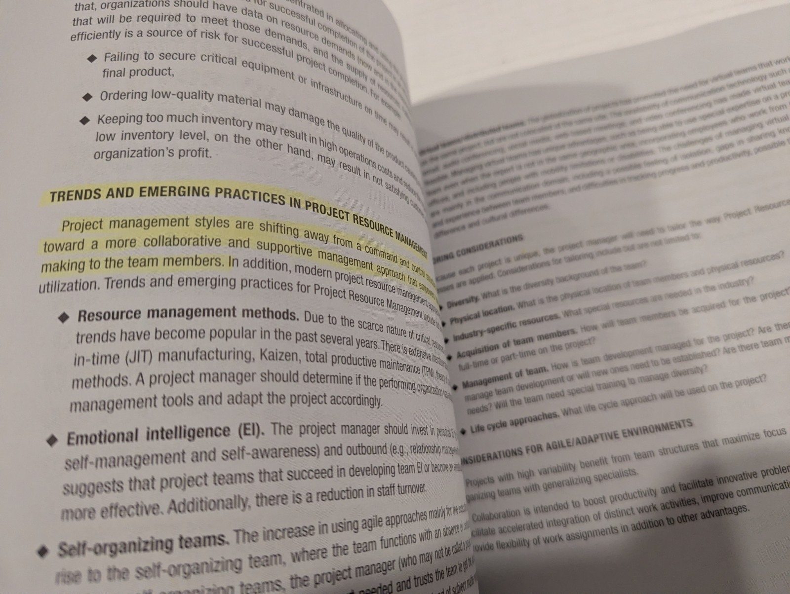 PMBOK GUIDE, 6th Edition, Project Management Institute, (Highlights) Paperback