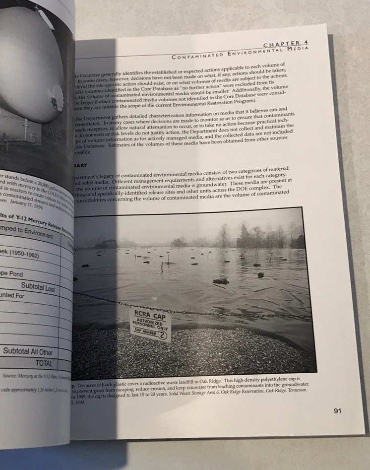 US Department of Energy DOE Linking Legacies War Nuclear Weapons & Environmental