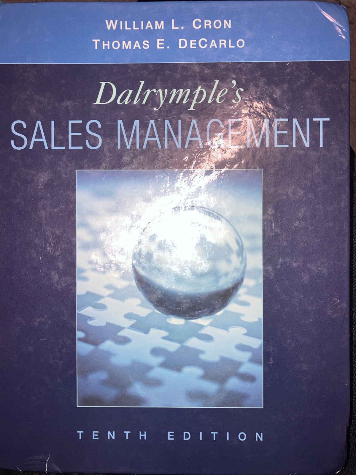 Dalrymple Sales Management Book Marketing Business Strategy Textboo