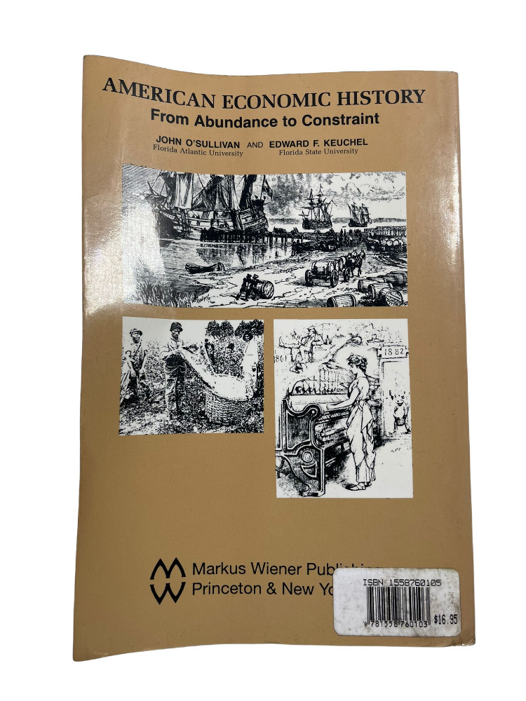 American Economic History : From Abundance to Constraint (2nd Edition)