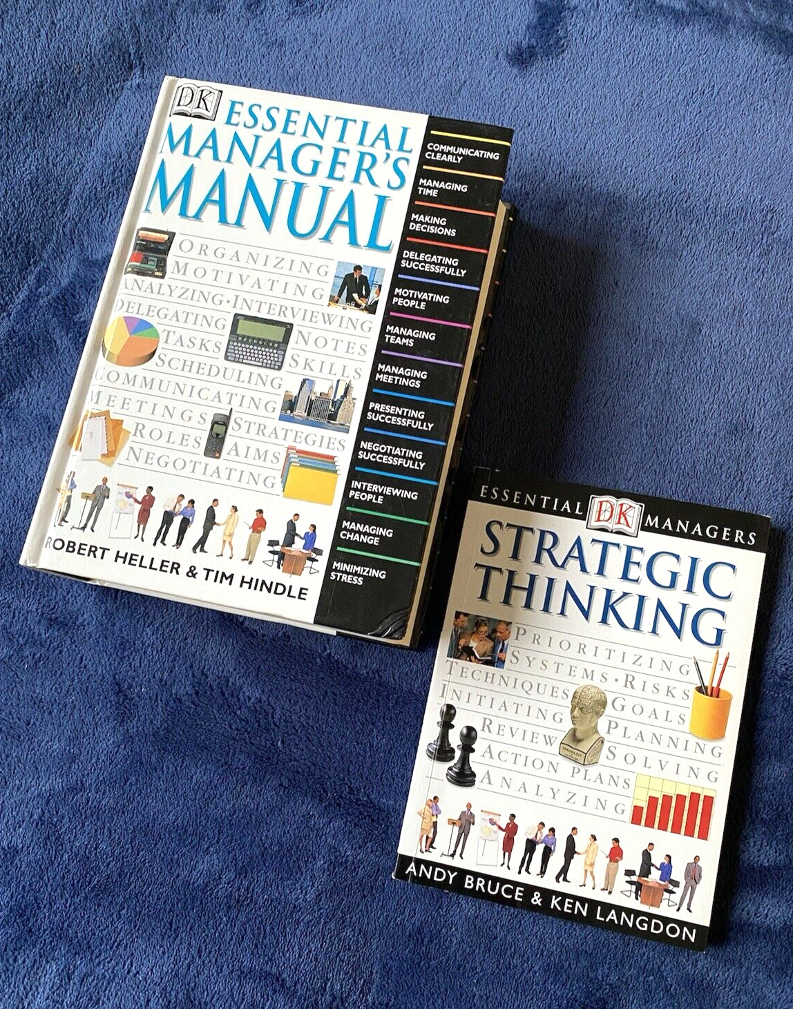 ESSENTIAL MANAGERS MANUAL & STRATEGIC THINKING BOOKS