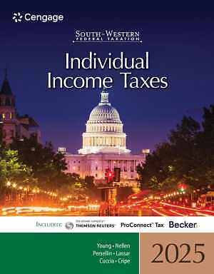 South-Western Federal Taxation 2025: – Paperback, by Young James; Nellen – Good