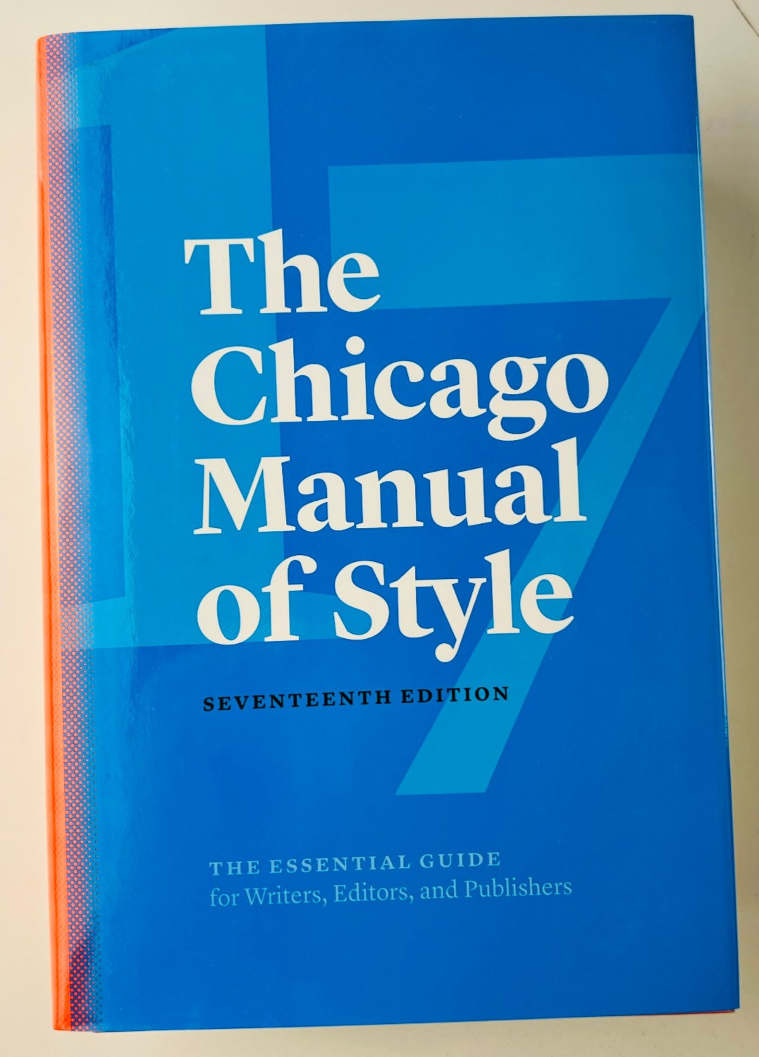 Chicago Manual of Style 17th Edition Hardcover 2017 Writing Grammar Reference