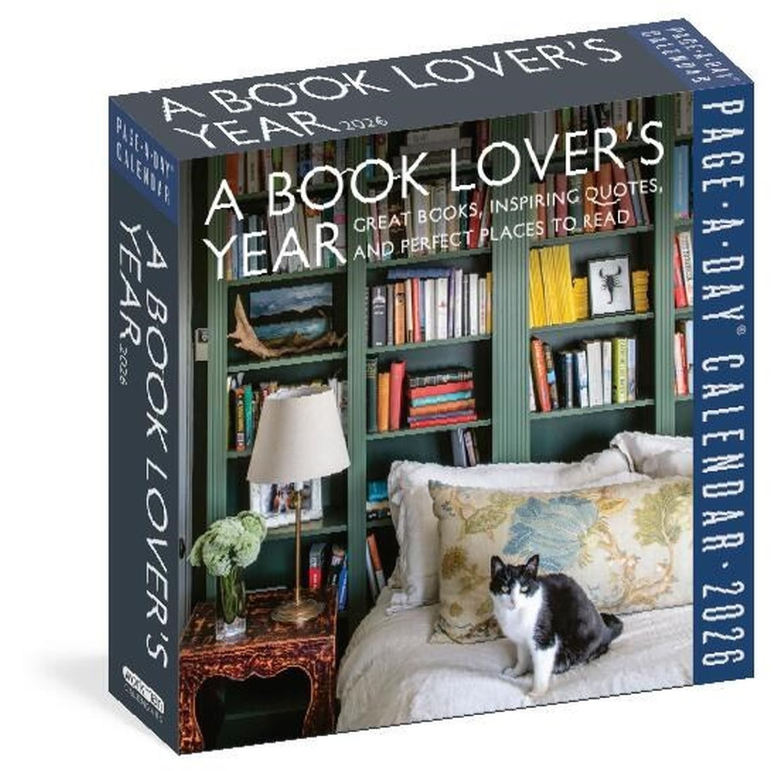 A Book Lover’s Year Page-A-Day® Calendar 2026: Great Books, Inspiring Multi