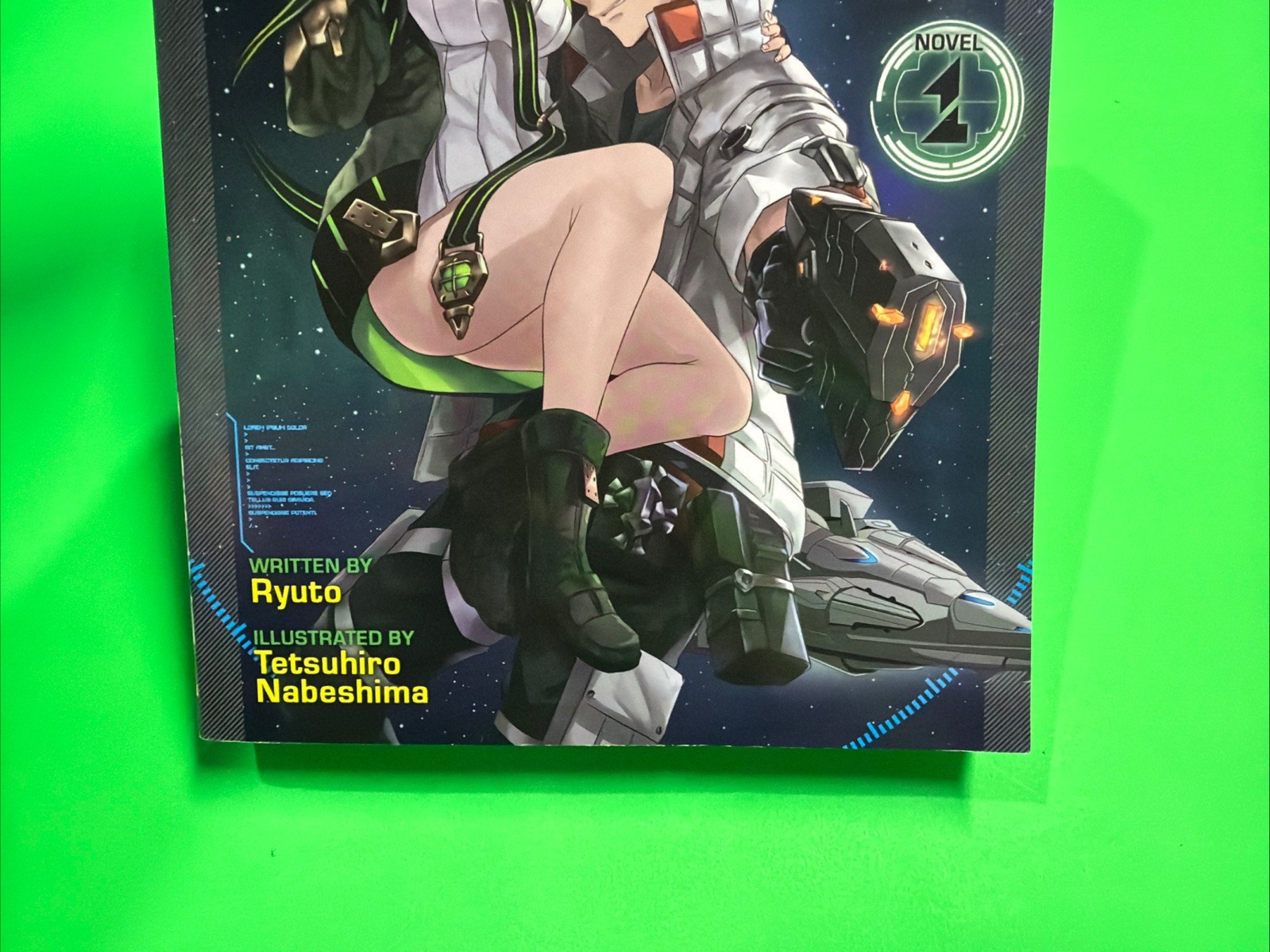 Reborn as a Space Mercenary Novel 1 Vol English Manga Book Seven Seas 1st Print