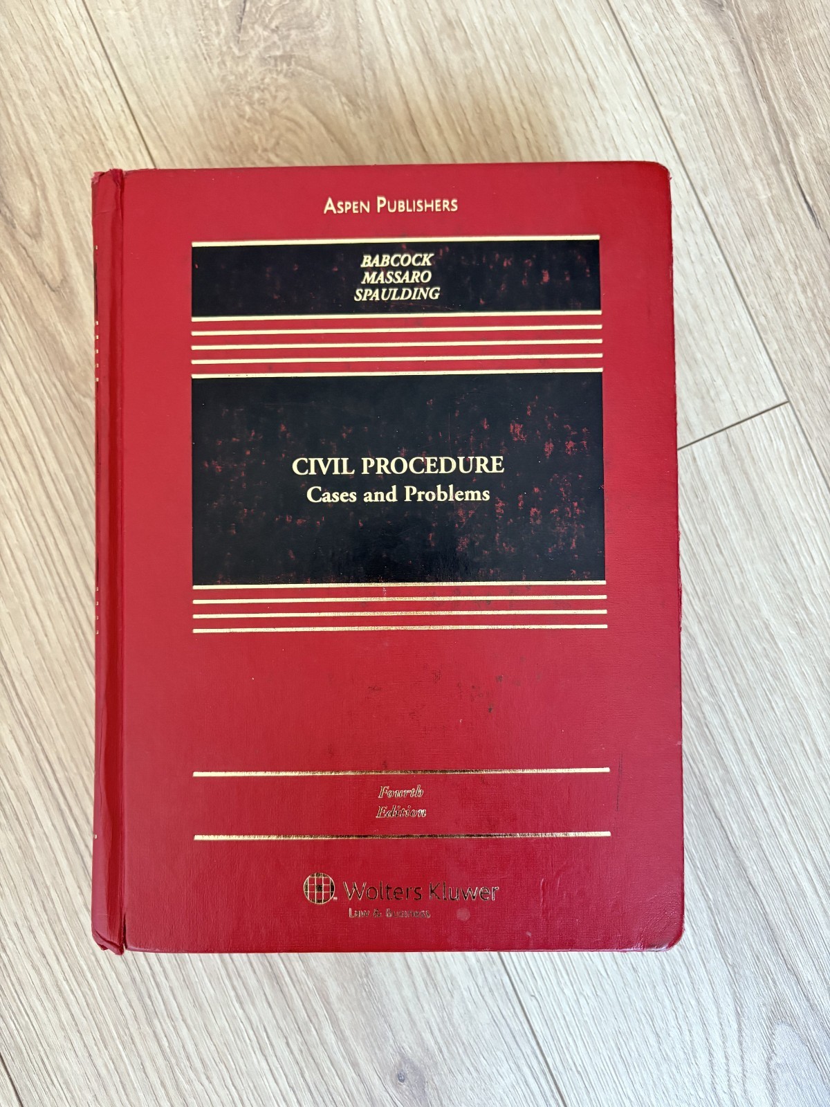 Aspen Casebook Ser.: Civil Procedure : Cases and Problems