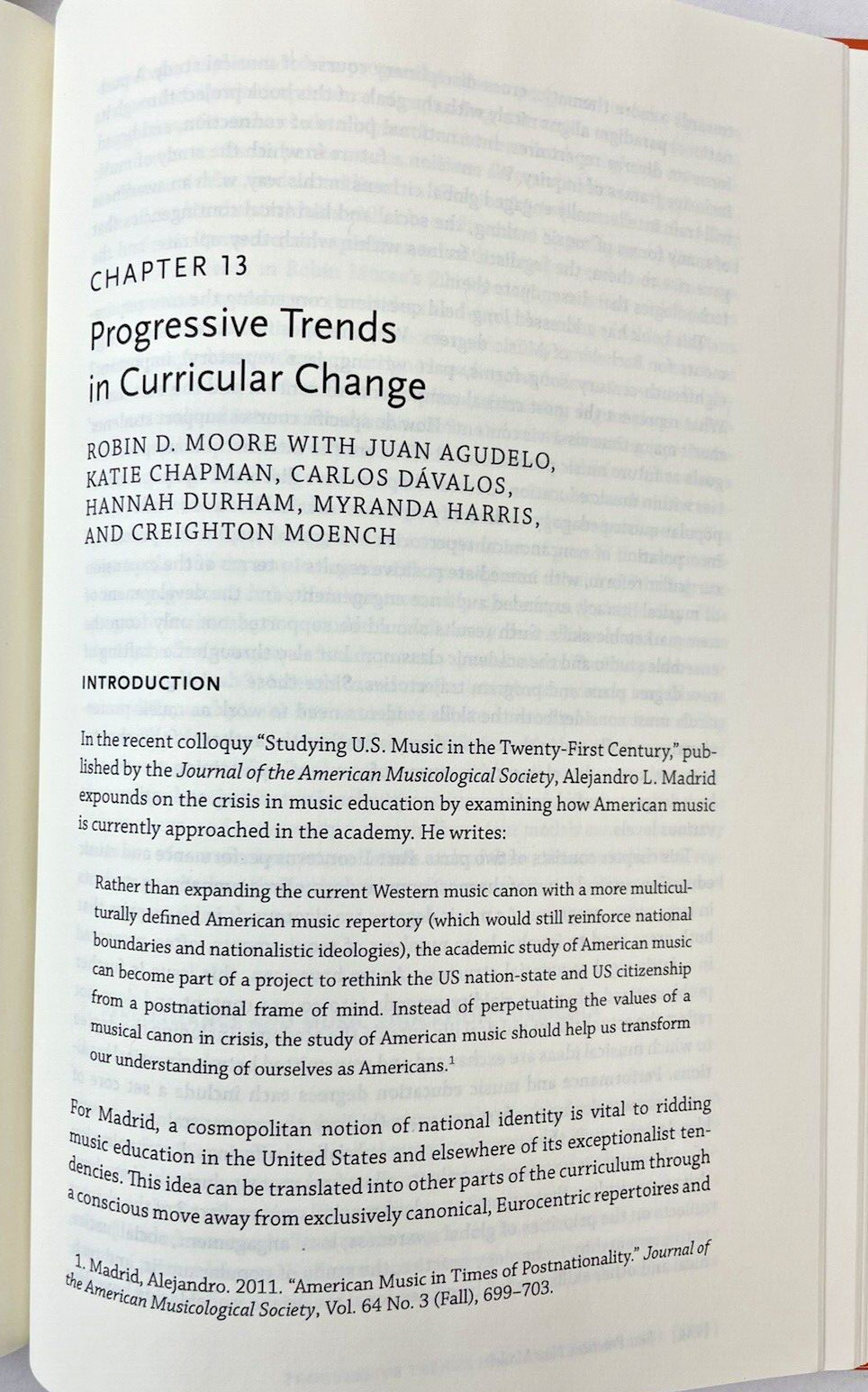 College Music Curricula for a New Century Robin Moore 2017 Oxford University HC