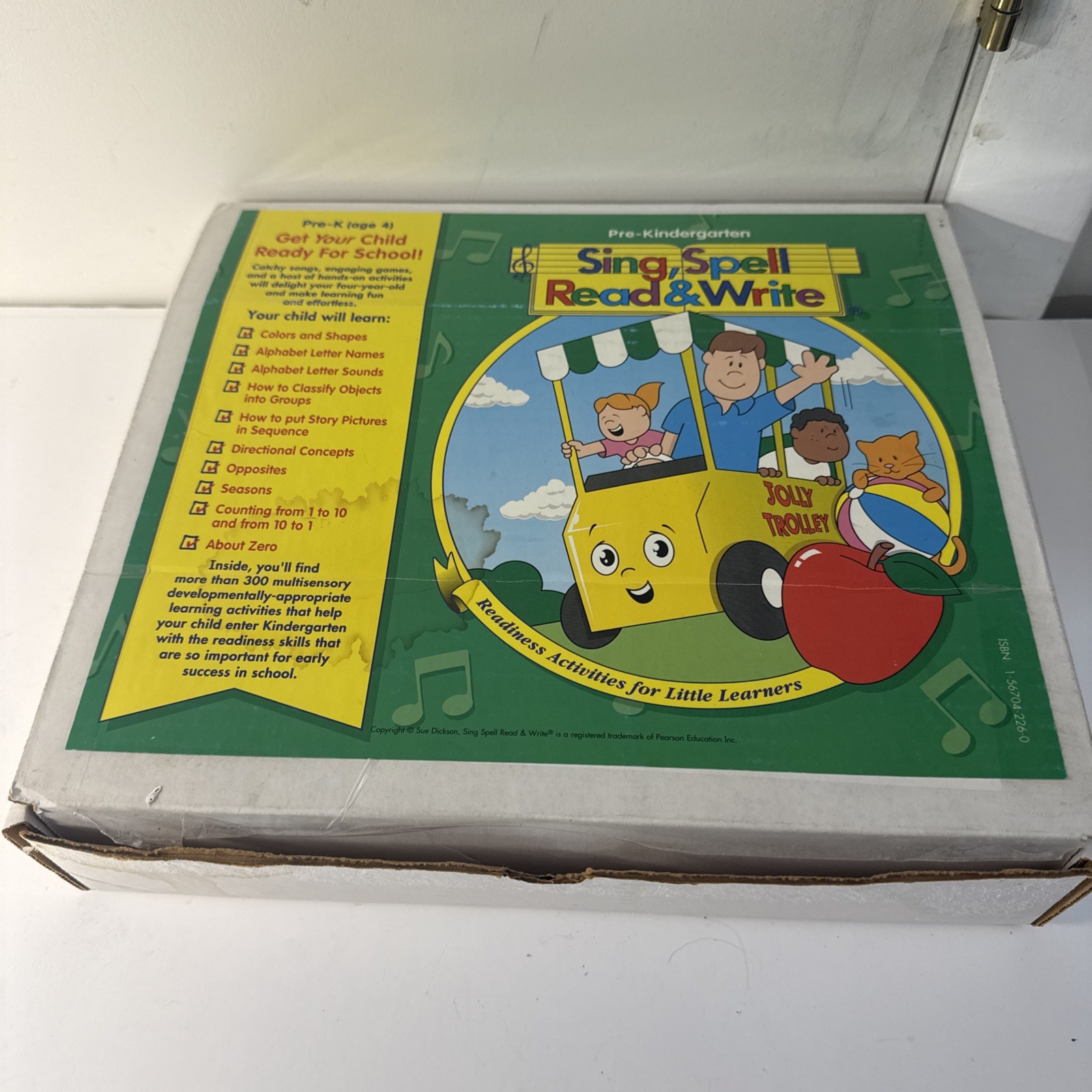 Sing Spell Read Write, Pre-school Kit, Rare Find, Complete Except For Cd