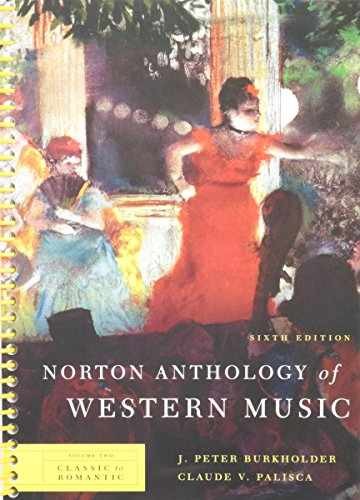 Norton Anthology of Western – Paperback, by Burkholder J. Peter; – Very Good j