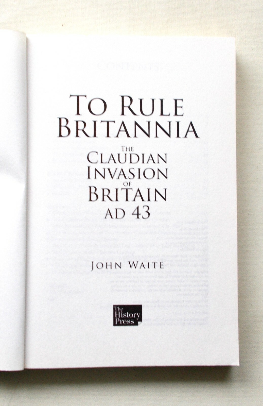 To Rule Britannia. John Waite. Paperback. Free Postage.