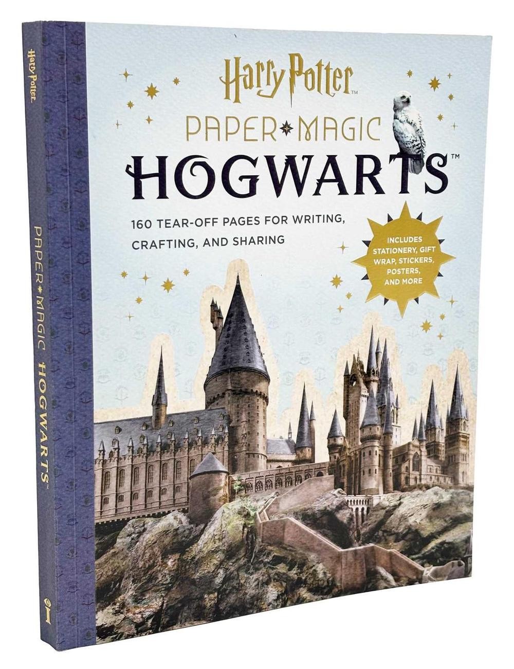 Paper Magic: Harry Potter Hogwarts: 160 Tear-Off Pages for Writing, Crafting, an