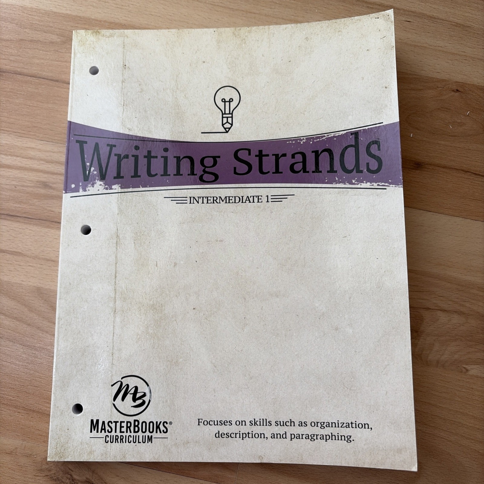 Brand NEW Master Books Writing Strands Intermediate I Student Workbook