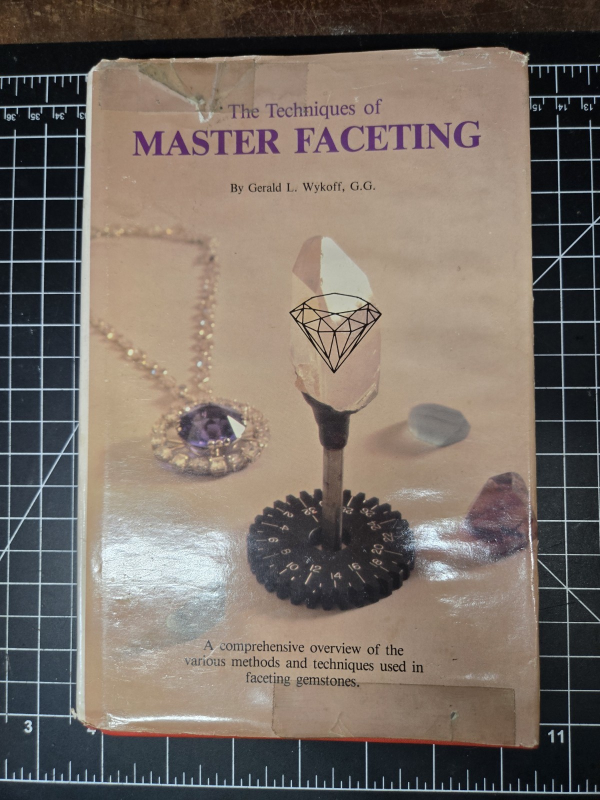 The Techniques of Master Faceting by Gerald L. Wykoff 1985 VTG gemstone Jewelry