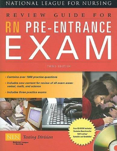 Review Guide For RN Pre-Entrance Exam – Paperback By NATL LEAGUE NURSING – GOOD