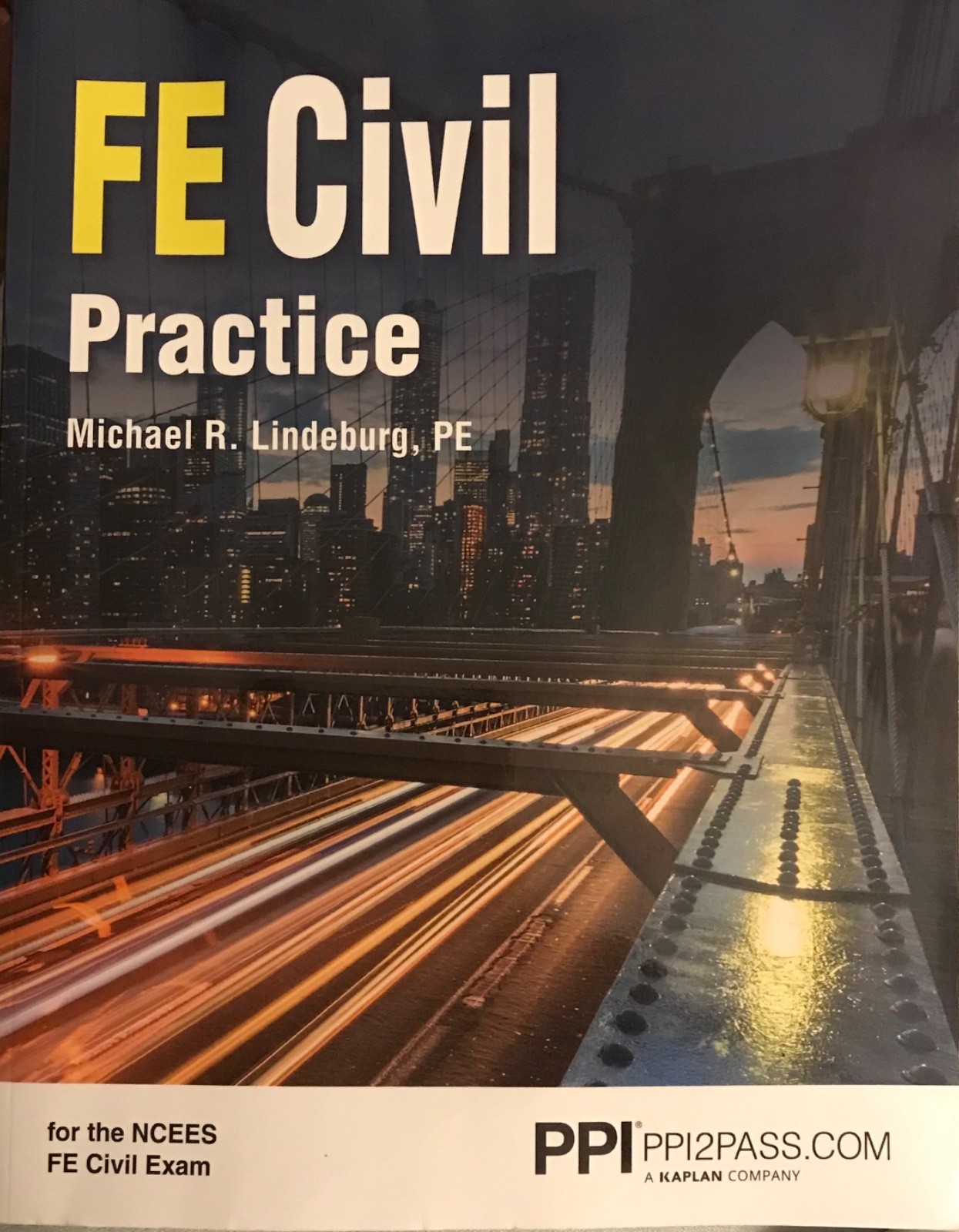 FE Civil Practice – Paperback By Lindeburg PE, Michael R. – GOOD