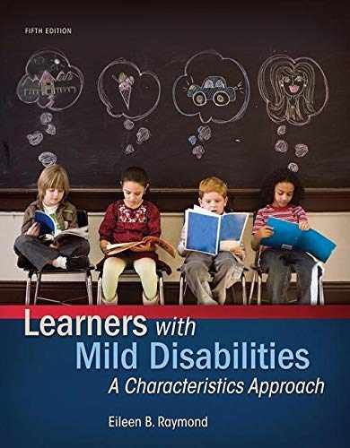 Learners With Mild Disabilities: A – Paperback, by Raymond Eileen B. – Very Good