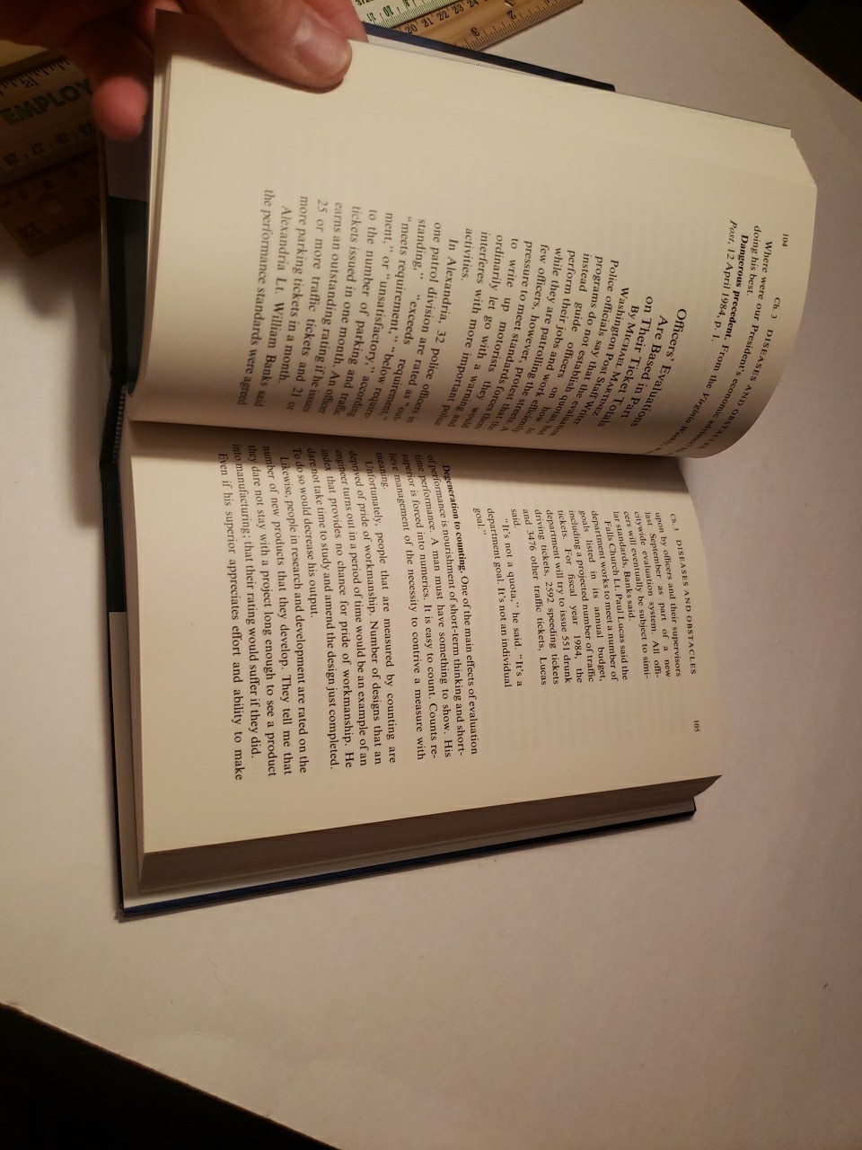 Out of the Crisis by Deming, W. Edwards Hardcover Book 22nd Printing 1994