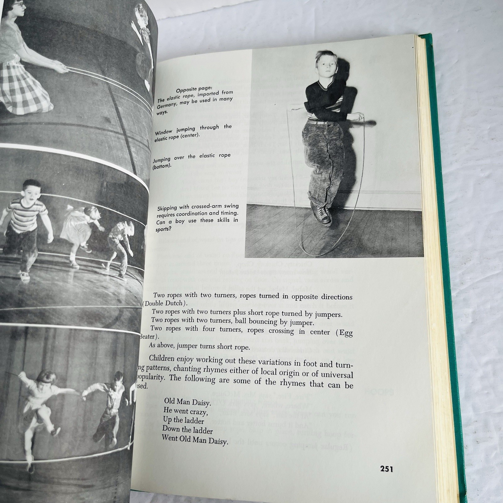 Vintage 1963 Physical Education for Children Halsey Porter Holt Rinehart Textboo
