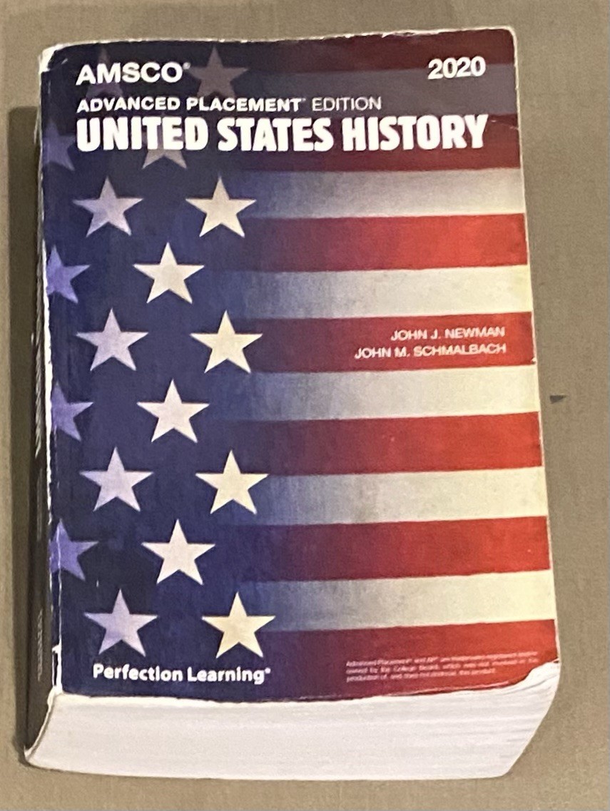 Advanced Placement United States History, 2020 Edition by John J. Newman and…