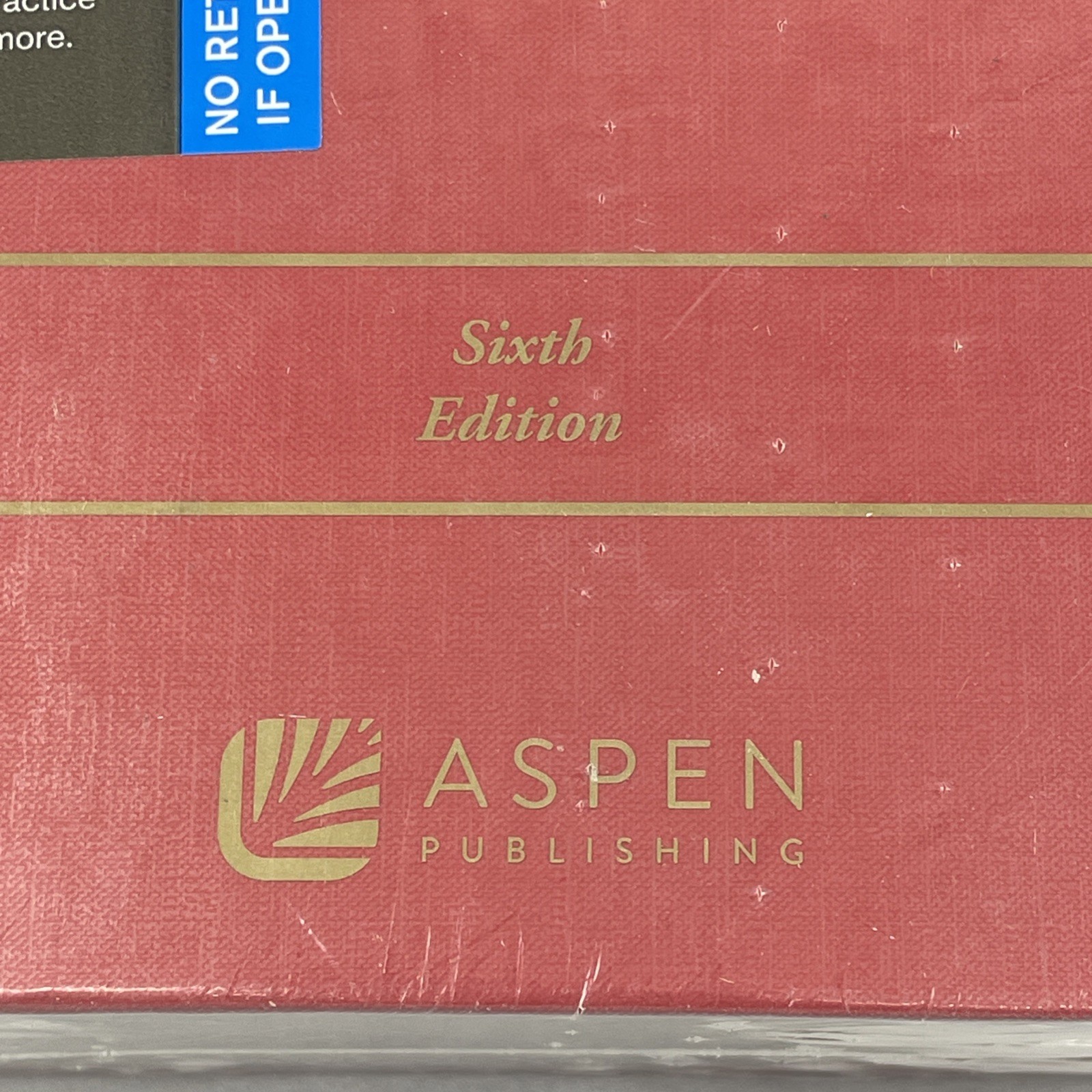 Aspen Constitutional Law Chemerinsky Sixth Edition Hardcover Series New Sealed
