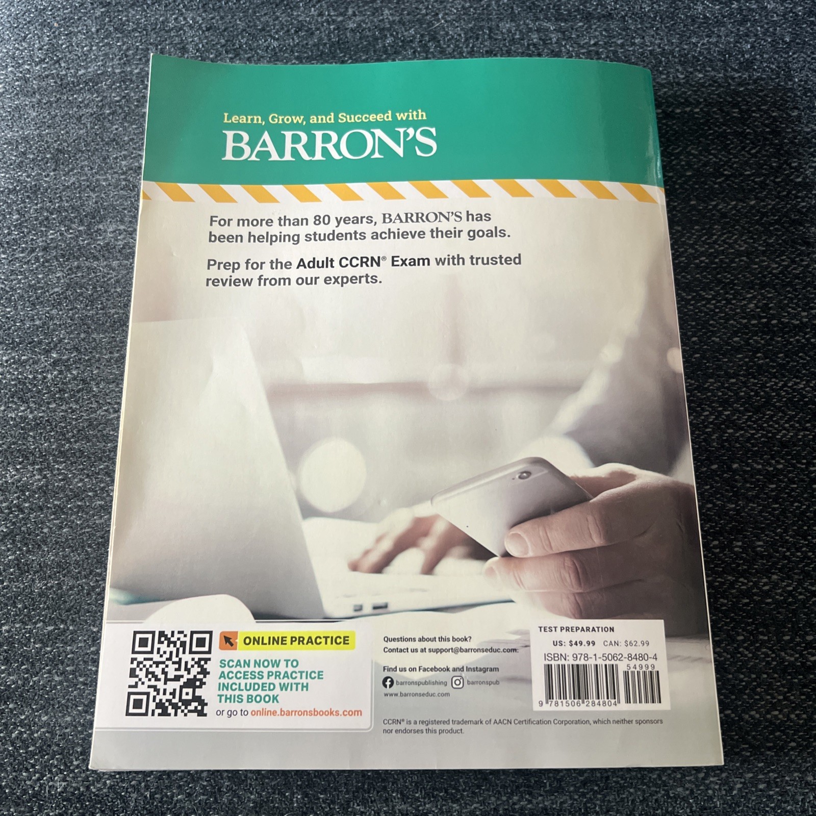 Barron’s Test Prep Ser.: Adult CCRN Exam Premium: for the Latest Exam Blueprint,