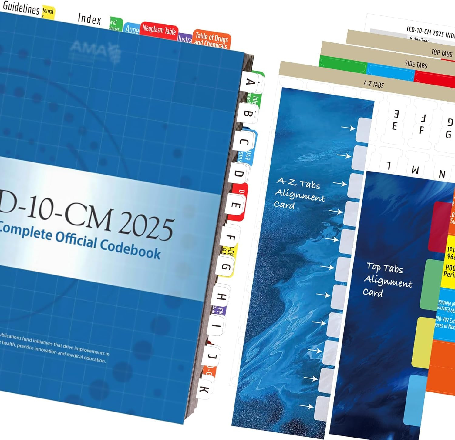 Index Tabs for ICD-10-CM 2025 the Complete Official Codebook – Navigate with Pre