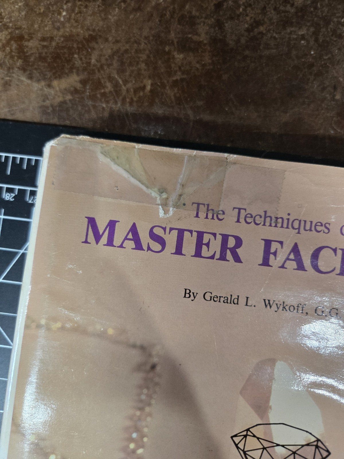 The Techniques of Master Faceting by Gerald L. Wykoff 1985 VTG gemstone Jewelry