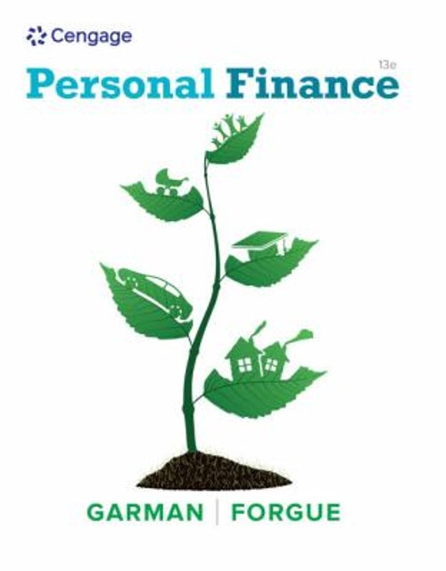 Personal Finance Hardcover E. Thomas, Forgue, Raymond Garman
