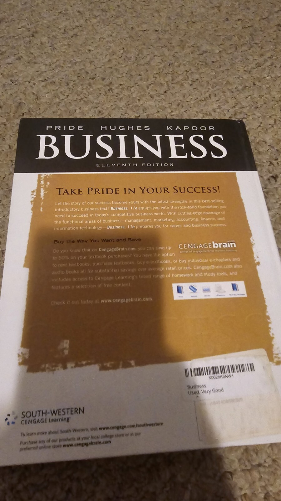 Business by Jack R. Kapoor, William M. Pride and Robert J. Hughes (2011,…