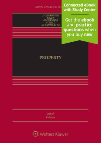 Property [Connected Casebook] (Aspen Casebook) – Hardcover – VERY GOOD
