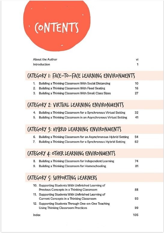 Modifying Your Thinking Classroom for Different Settings, Paperback, Free Post