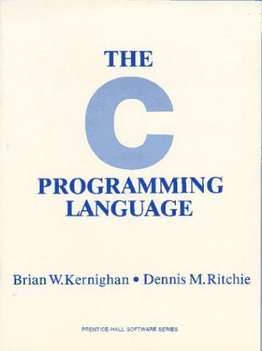 The C Programming Language by