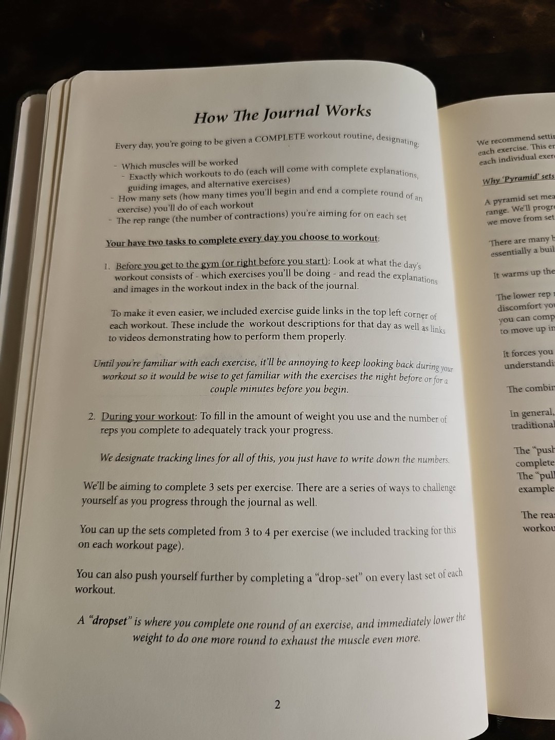 Habit Nest Weightlifting Gym Buddy Journal 2nd Ed Fitness Log