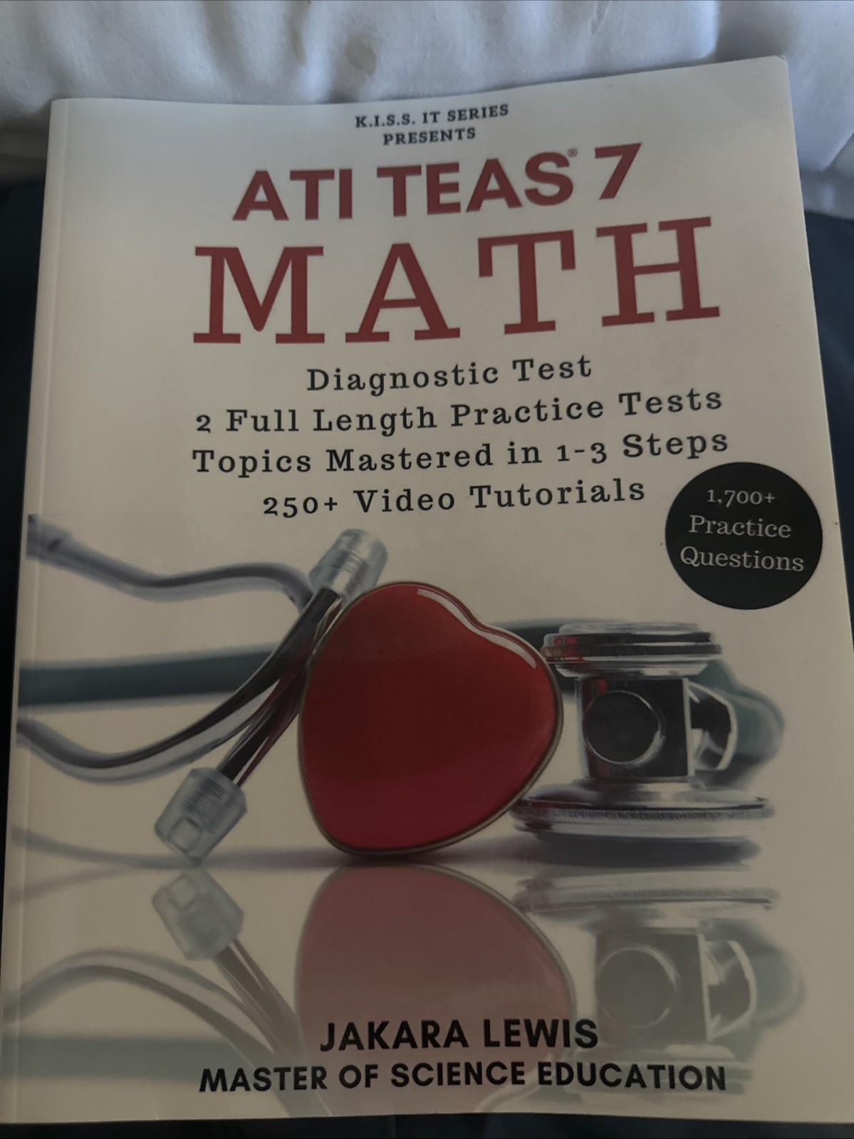 ATI TEAS 7 Math Workbook: TEAS Test Prep with Practice Problems