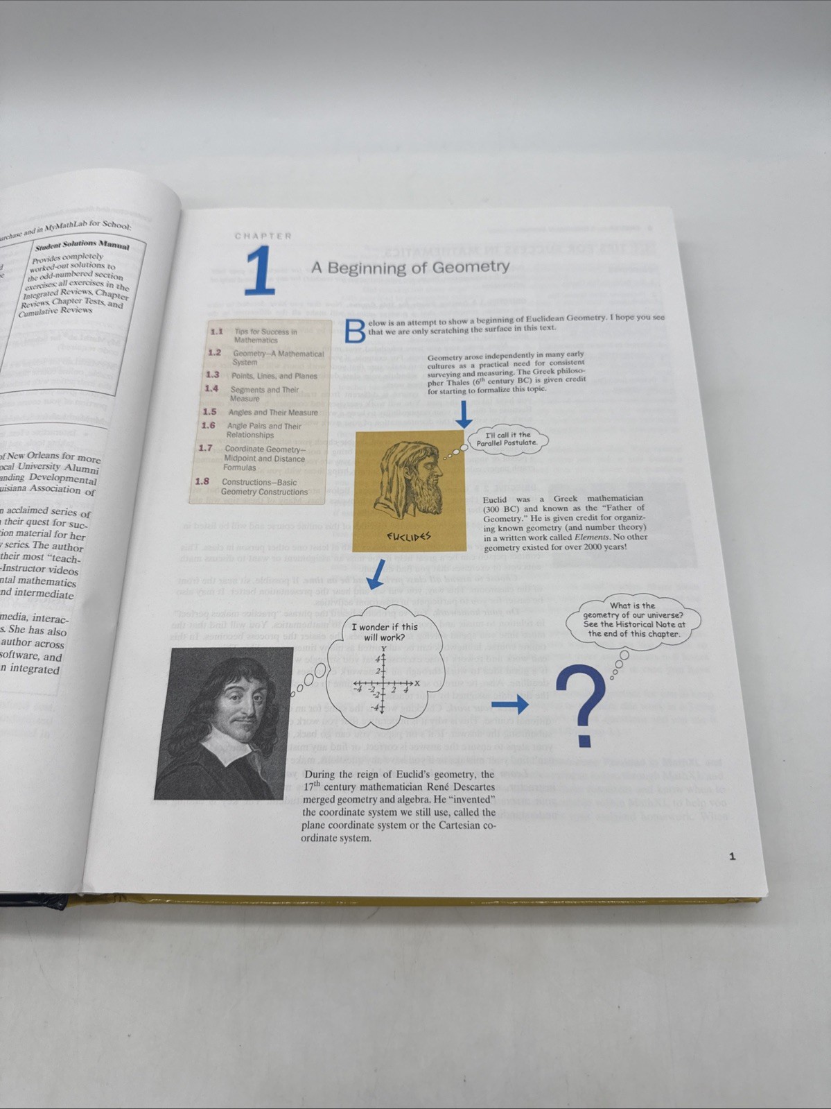 Geometry Student Text by Elayn Martin-Gay, Pearson Math ISBN 978-0-13-409390-1