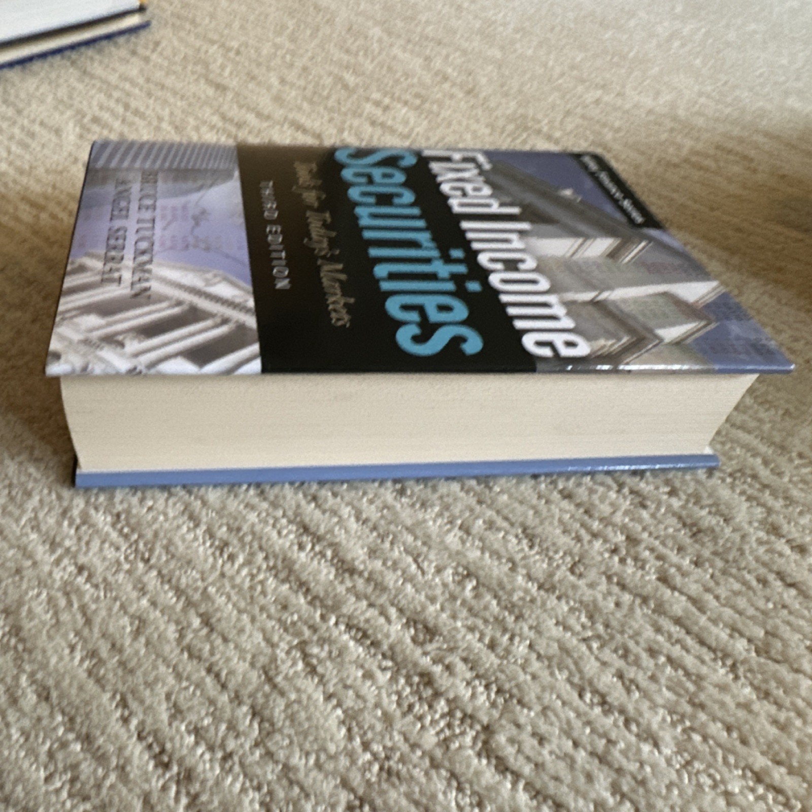 John Wiley Fixed Income Securities Third Edition Hardcover by Tuckman Serrat