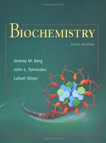 BIOCHEMISTRY (CHAPTERS 1-34) By Jeremy M. Berg & John L. Tymoczko – Hardcover