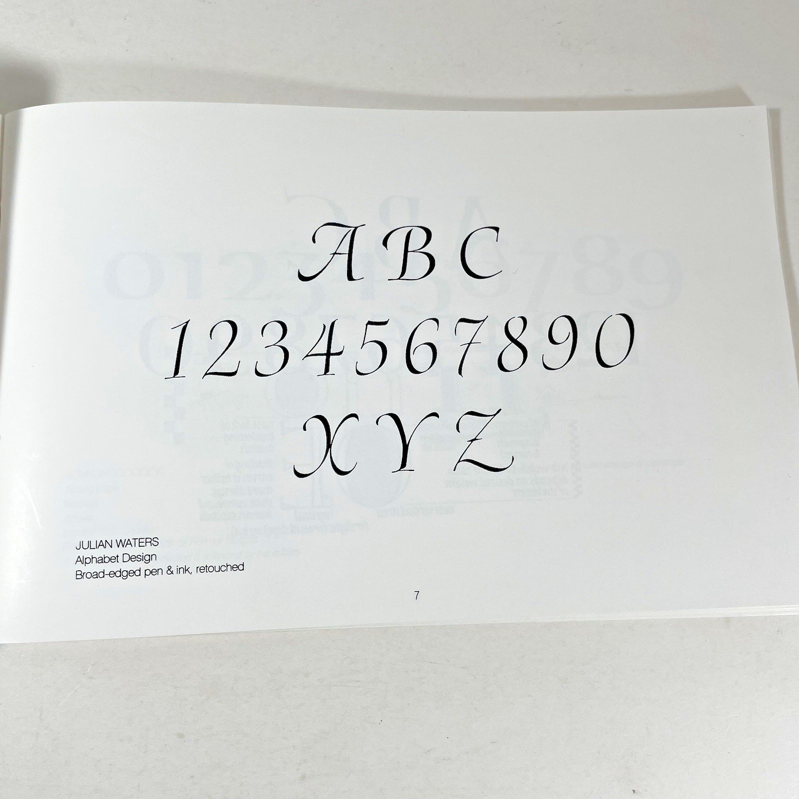 Uncommon Numbers: Source Book for Artists 1996 Calligraphy Brenda Casey 64 pgs