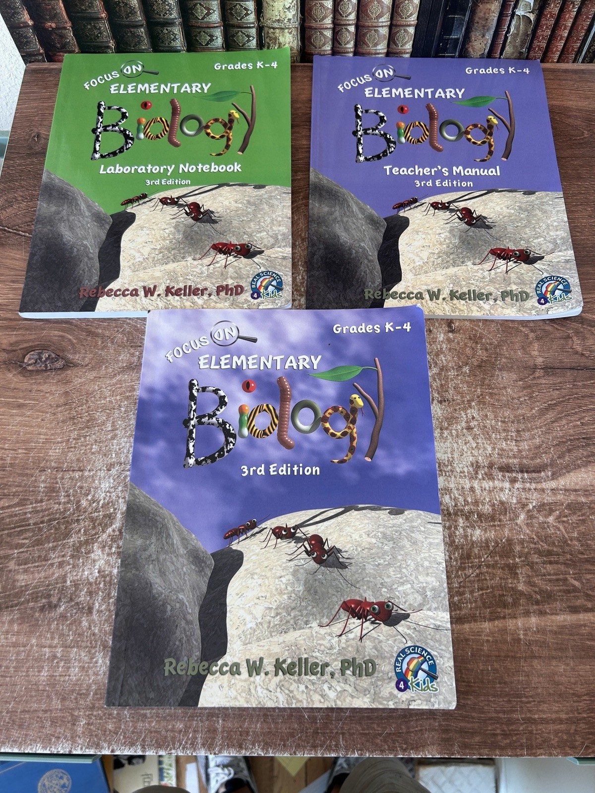 Focus On Middle School Biology Student Text Teacher’s Guide Homeschool Book Set