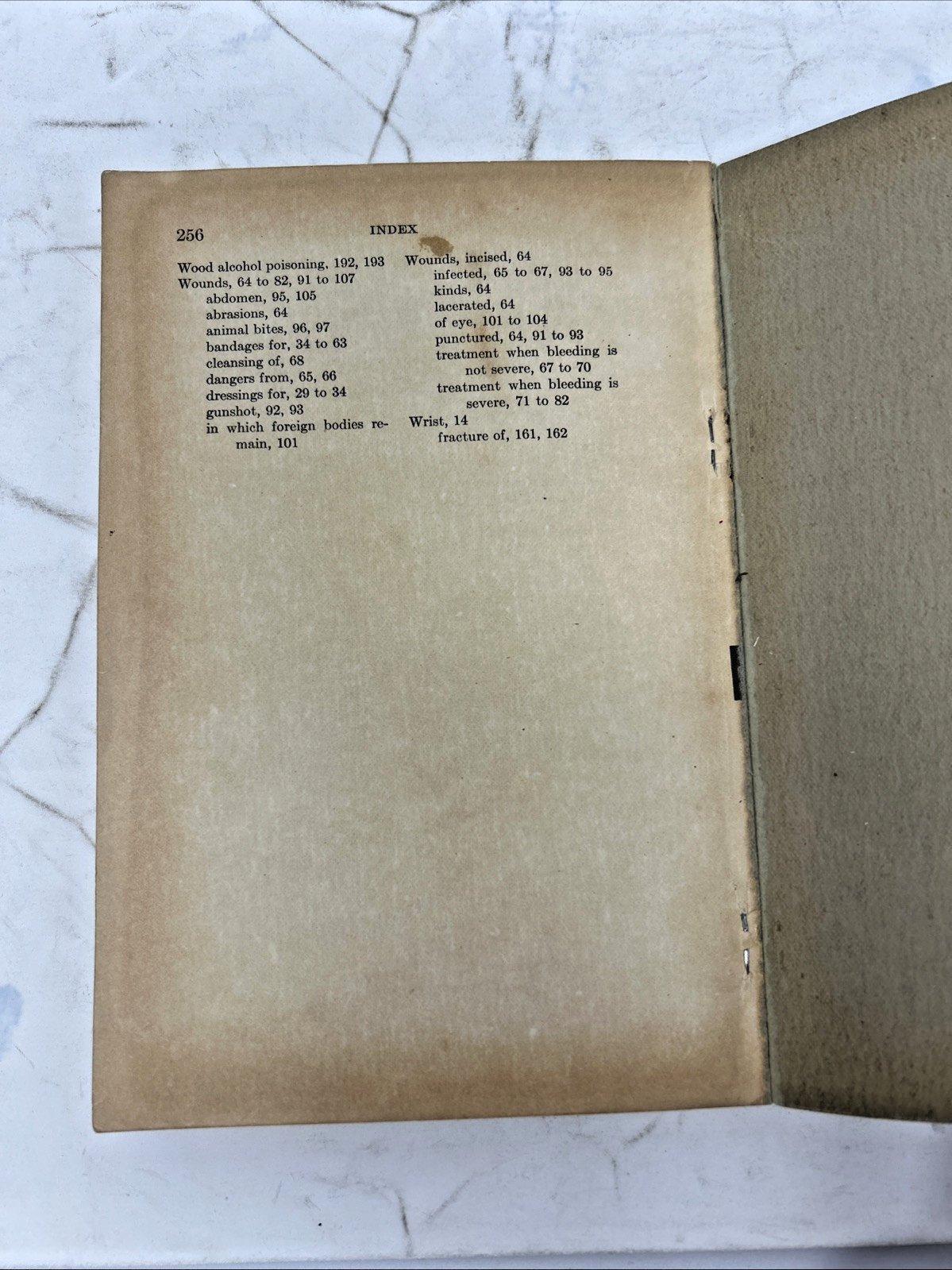American Red Cross First Aid Text-Book Revised 1933 1940 Paperback Illustrated