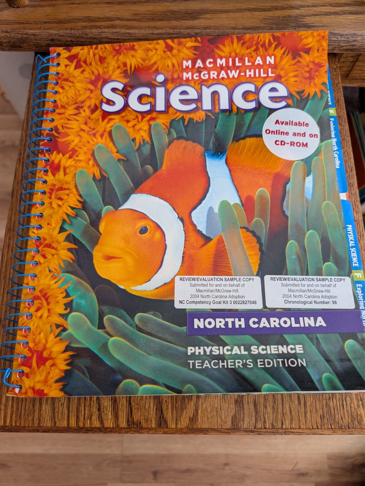 Grade 4 Macmillan McGraw Hill Science Activity and Work Books